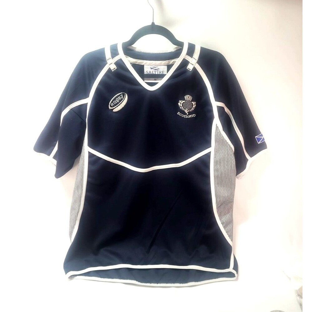 Rugby Nations Jersey Scotland XL Embroidered By Saltire Collections Edinburgh